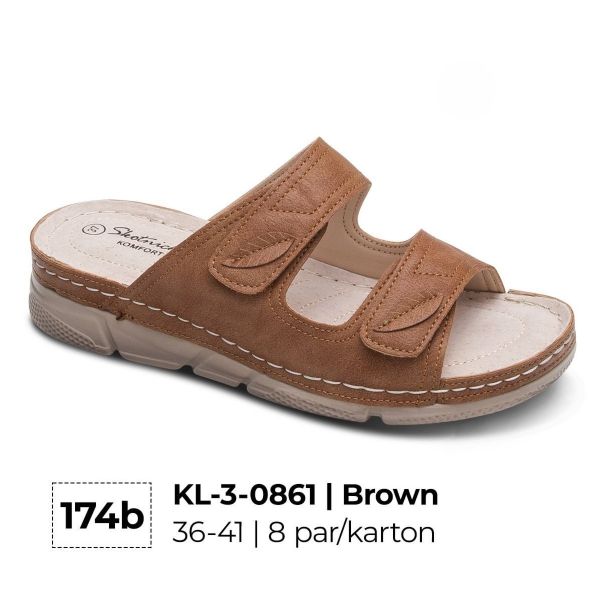 Klapki damskie Roz 36-41 / 8 par